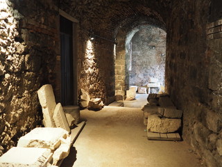 ギリシャ・ローマ劇場　カターニア　シチリア　イタリア