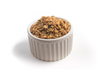 Traditional Granola in a bowl