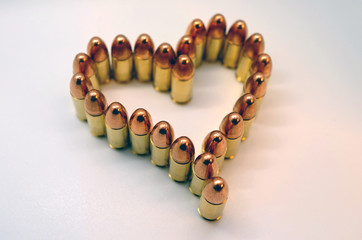 heart shaped bullets