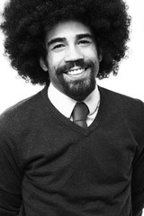 Afro man
