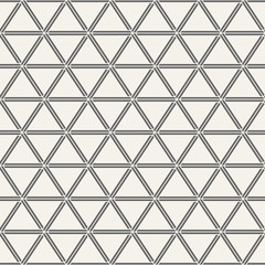 Abstract geometric simple pattern of triangles.