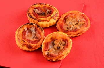 pizza - finger food in restaurant