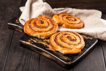Traditional cinnamon rolls