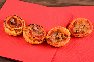 pizza - finger food in restaurant