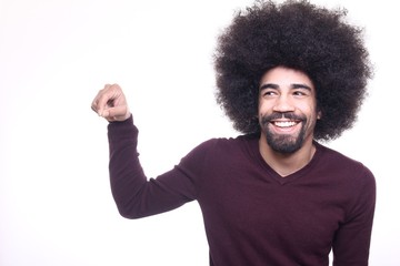 Afro man