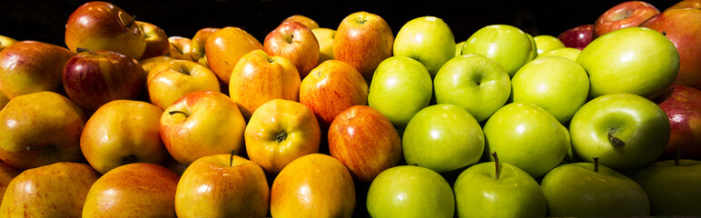 Red and Green Apples