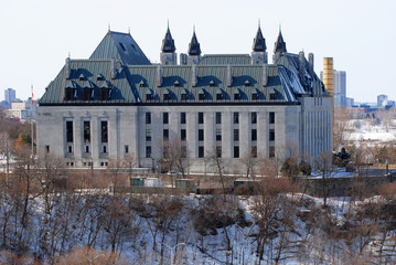 Fototapeta na wymiar Supreme Court of Canada, Ottawa, Ontario, Canada.