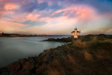 Lighthouse at Dawn