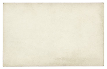 Vintage paper background isolated - (clipping path included)