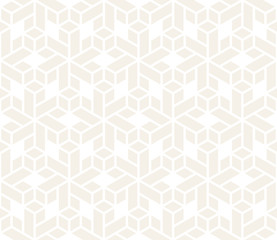 Vector seamless subtle pattern. Modern stylish abstract texture. Repeating geometric tiles