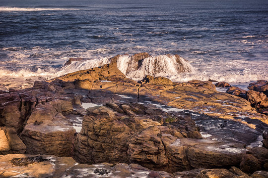 Tramonto a Whitley Bay (Gran Bretagna)