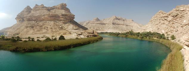 Fototapeta na wymiar Lagune près de Salalah, Oman