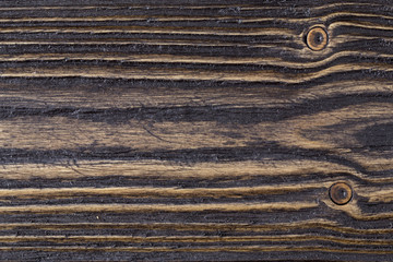 Grunge wood table background. Sunface wooden plank black texture background, table vintage retro style.