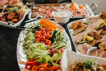 catering restaurant wedding buffet for events