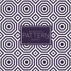 Dark blue on white Abstract geometric vector pattern