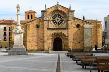 Fototapeta premium Church in Avila Spain