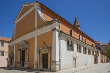 Fototapeta na wymiar Saint Simeon church, Zadar, Croatia.