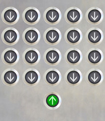 Elevator Button different direction