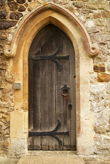 Church Door, Marden, England