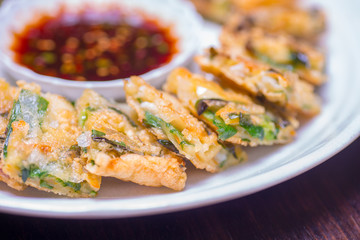 韓国料理　チヂミ