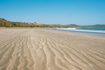 Fototapeta na wymiar beautiful beach landscape - Playa Venao, Panama