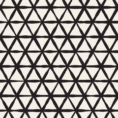 Seamless abstract hand drawn pattern. Vector freehand lines background texture. Ink brush strokes geometric design.