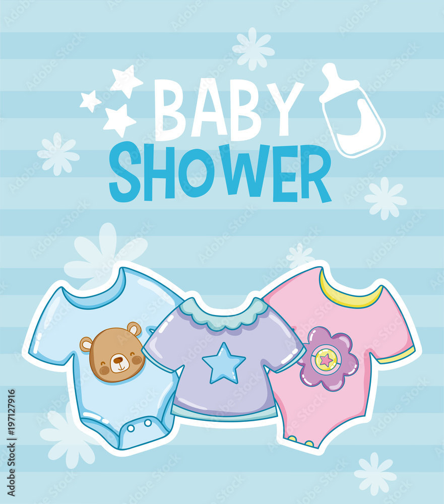 Poster Baby shower card