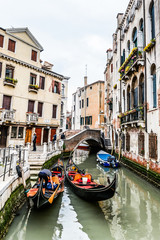 Obraz na płótnie Canvas 160509 Venice Italy gondola 10 by erkol.jpg