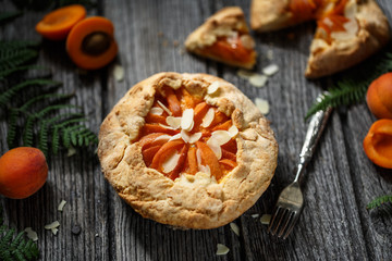 Tarte ou Galette à  l'Abricot
