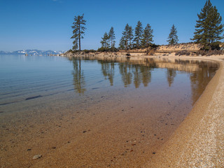 Landscape of Lake Tahoe
