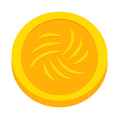 Abstract virtual coin
