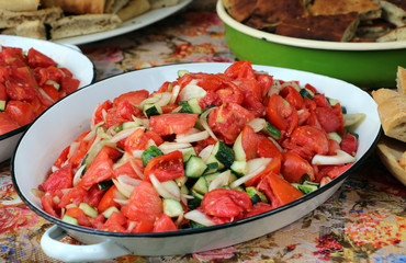 delicious vegetable salad