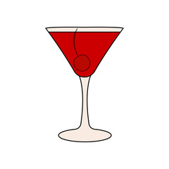 Abstract delicious coctail