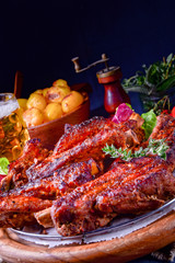 Delightful BBQ Spareribs from the Smoker