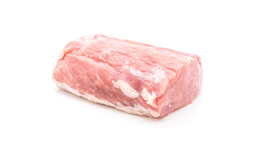 fresh pork raw fillet