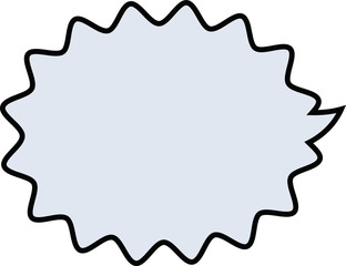 Cartoon's Bright color speech balloon 10