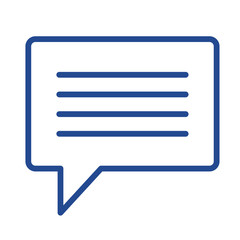 Obraz premium Sprechblase Vector Icon