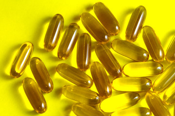 Omega,the useful vitamins for the body.