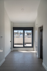 Modern architecture house interior.