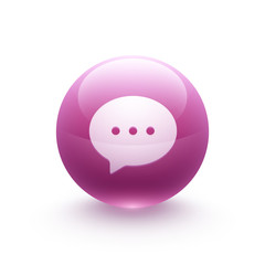 icône tchat messagerie