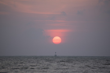 Sunrise at Phuket town