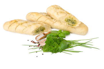 Kräuterbaguette