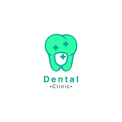 Dental vector logo icon illustration 
