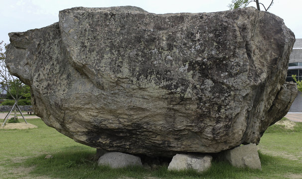 South Korea native tomb of the dolmen