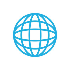 Fototapeta na wymiar World Logo Icon Design