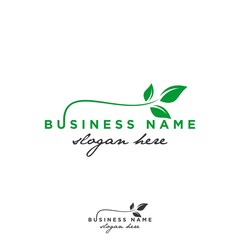 Green Forest Logo,People and Tree logo,Vector Logo Template