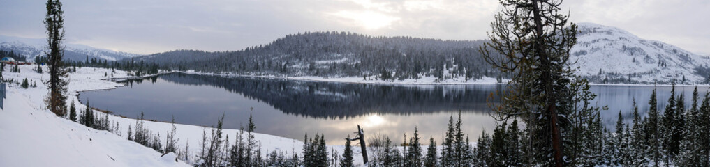 Svetloe lake. Siberia