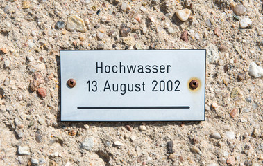 Hochwassermarke