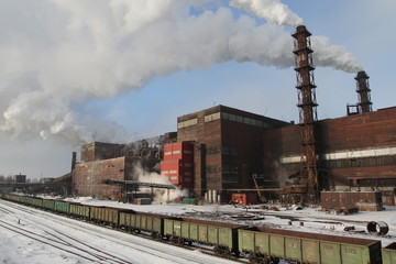 Obraz premium Mining, metallurgical and energy industries of Ukraine
