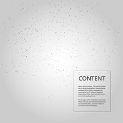 Science abstract network with connections dots and lines